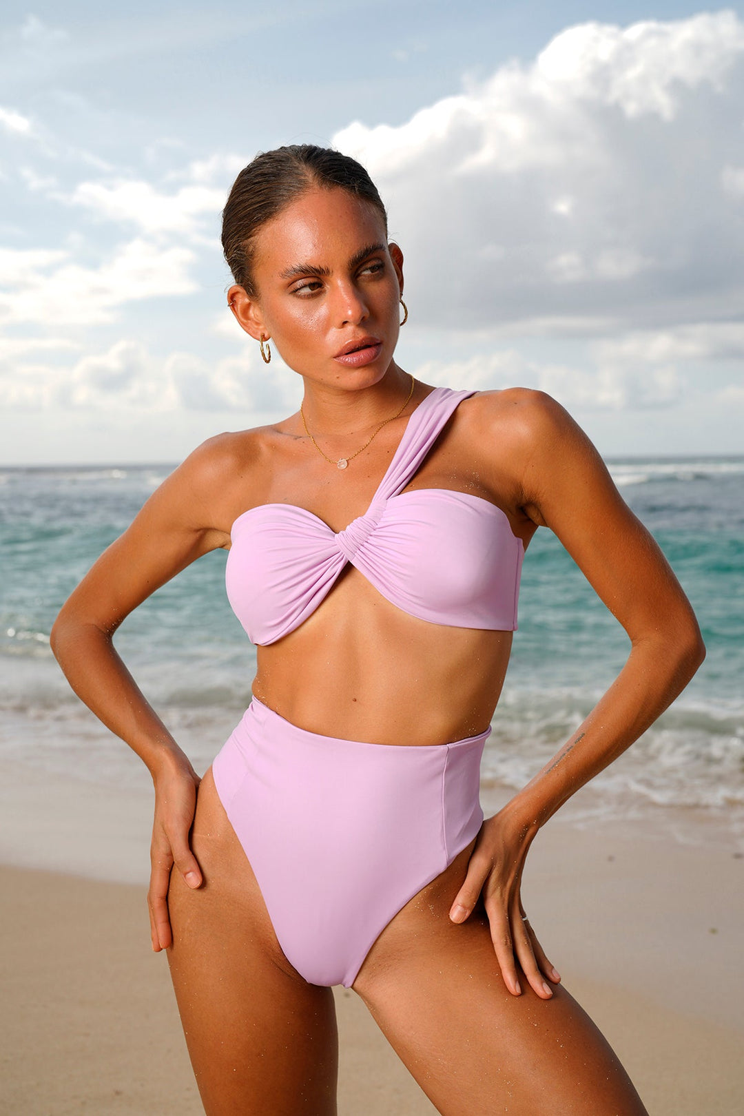 Bliss purple bikini bottom - Yazbahar