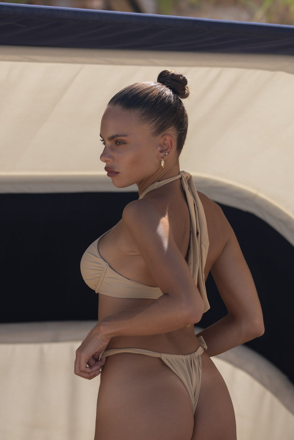 Néo Noir bikini bottom - Yazbahar